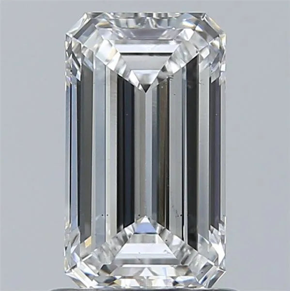 1.02ct Emerald Lab Grown Diamond (Colour E, Clarity SI1, IGI Certified)