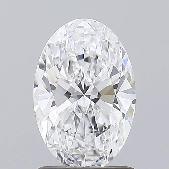 1.10ct Oval Lab Grown Diamond (Colour D, Clarity VVS1, IGI Certified)