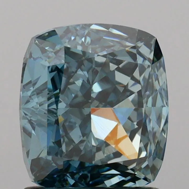 2.02ct Cushion modified Lab Grown Diamond (Colour Fancy Blue, Clarity VVS2, IGI Certified)
