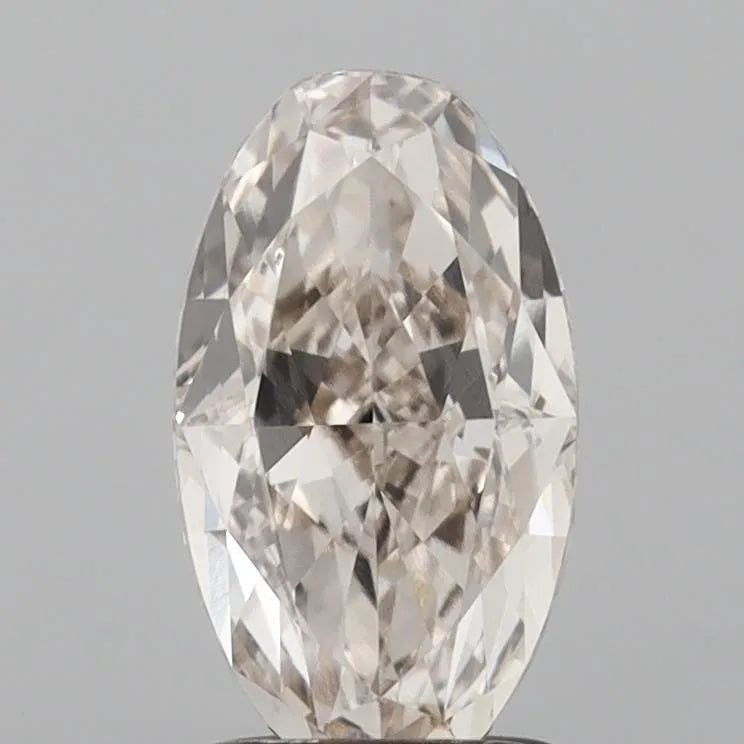 2.03ct Oval Lab Grown Diamond (Colour K, Clarity VVS2, IGI Certified)