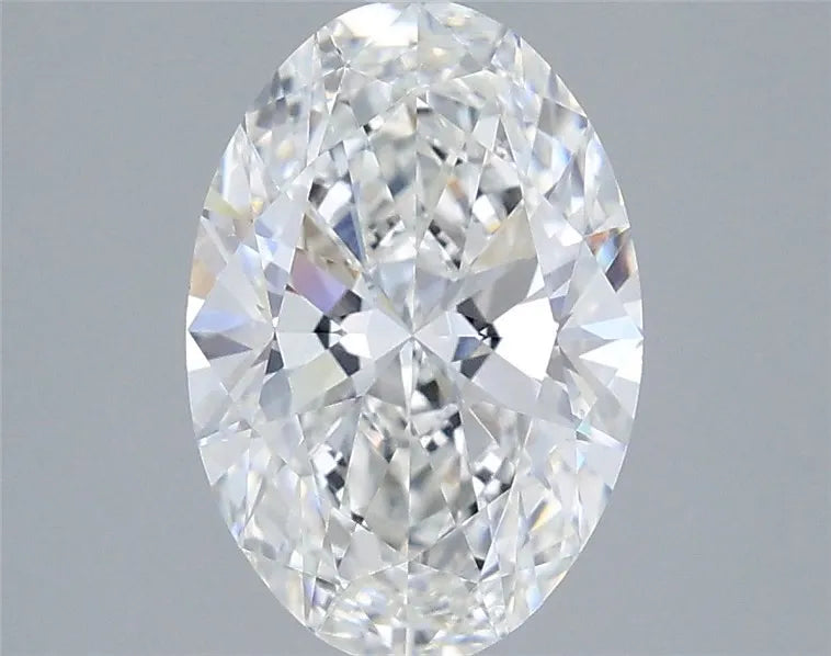 2.10ct Oval Lab Grown Diamond (Colour E, Clarity VVS2, IGI Certified)