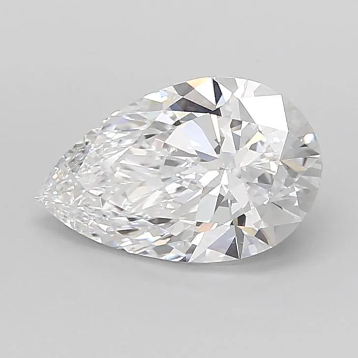 2.23ct Pear Lab Grown Diamond (Colour D, Clarity IF, Cut EX, IGI Certified)