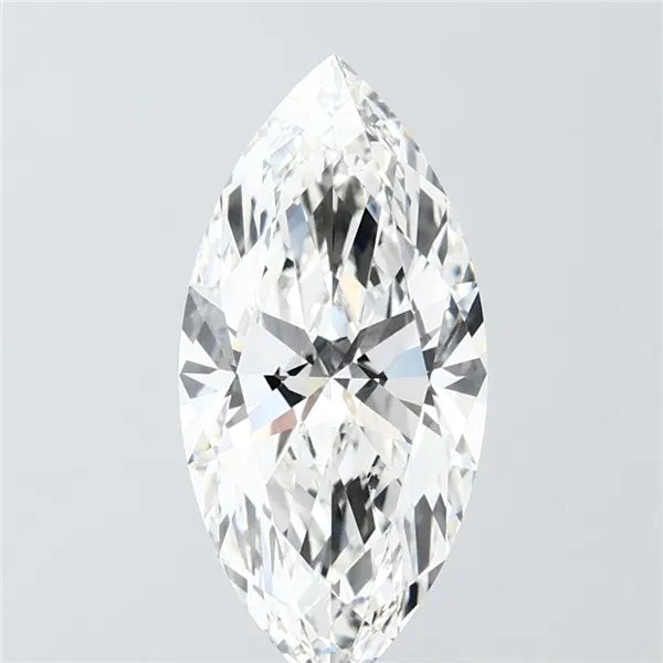 2.54ct Marquise Lab Grown Diamond (Colour F, Clarity VVS2, IGI Certified)