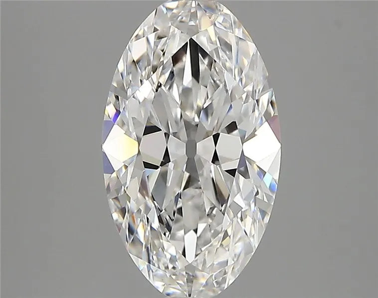2.67ct Oval Lab Grown Diamond (Colour D, Clarity VVS1, IGI Certified)