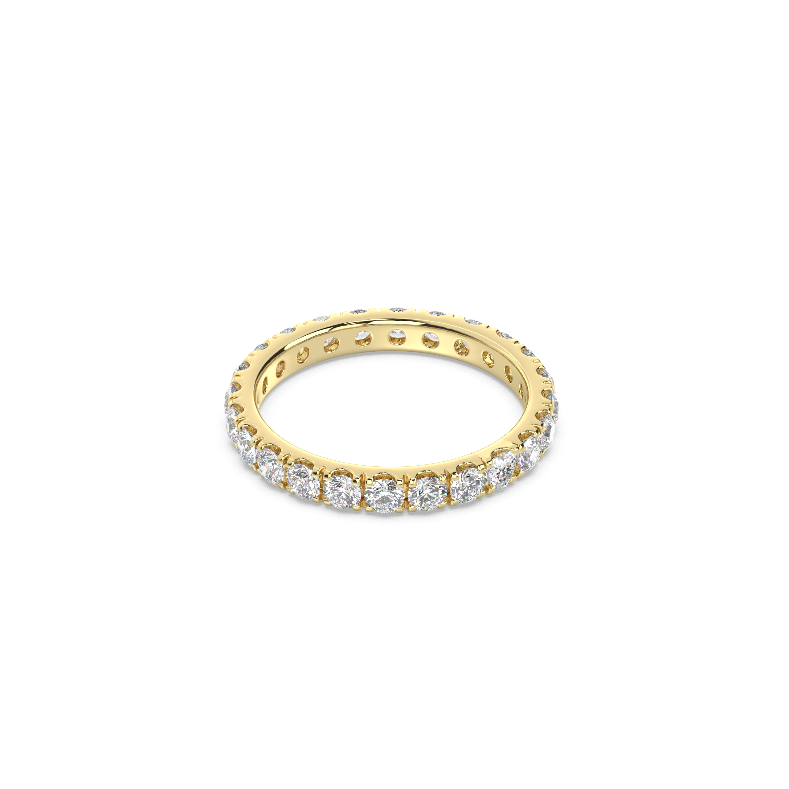 Signature 2.5 mm Eternity Band – with One Heart