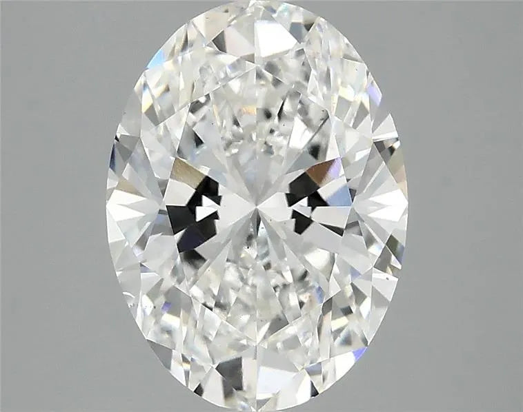 3.00ct Oval Lab Grown Diamond (Colour E, Clarity VS2, IGI Certified)