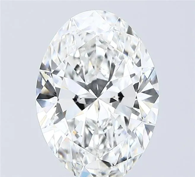 3.00ct Oval Lab Grown Diamond (Colour E, Clarity VVS2, IGI Certified)