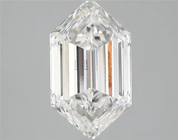 3.02ct Hexagonal Lab Grown Diamond (Colour E, Clarity VVS2, IGI Certified)
