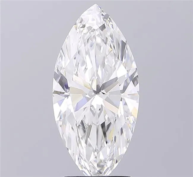 3.04ct Marquise Lab Grown Diamond (Colour D, Clarity VVS2, IGI Certified)