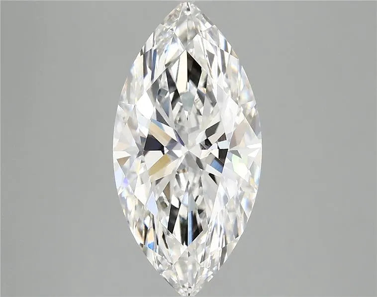 3.16ct Marquise Lab Grown Diamond (Colour F, Clarity VVS2, IGI Certified)