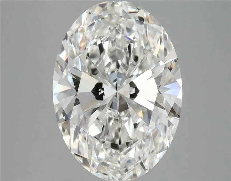 3.76ct Oval Lab Grown Diamond (Colour G, Clarity VVS2, IGI Certified)
