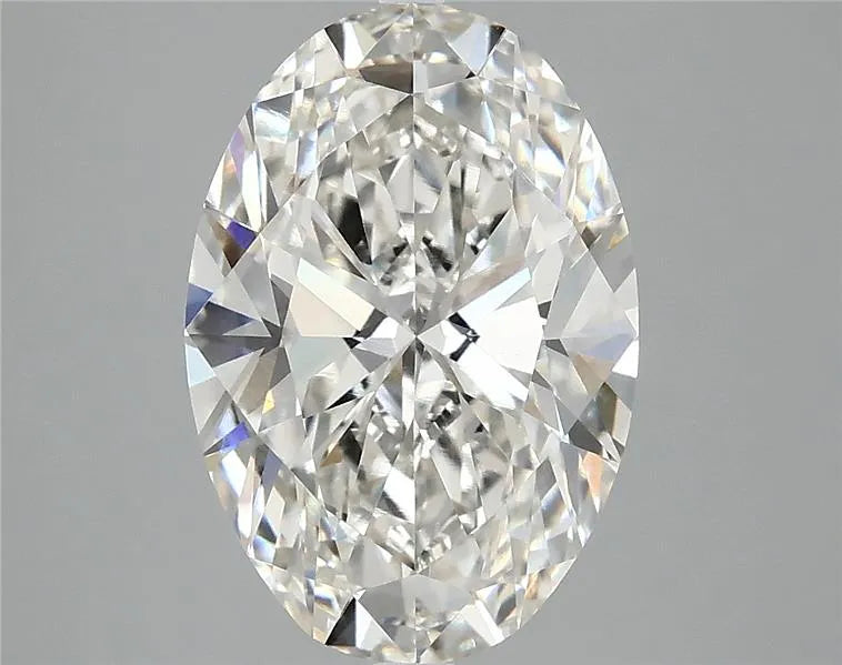 3.89ct Oval Lab Grown Diamond (Colour G, Clarity VVS2, IGI Certified)