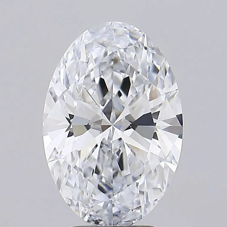 4.01ct Oval Lab Grown Diamond (Colour F, Clarity IF, IGI Certified)