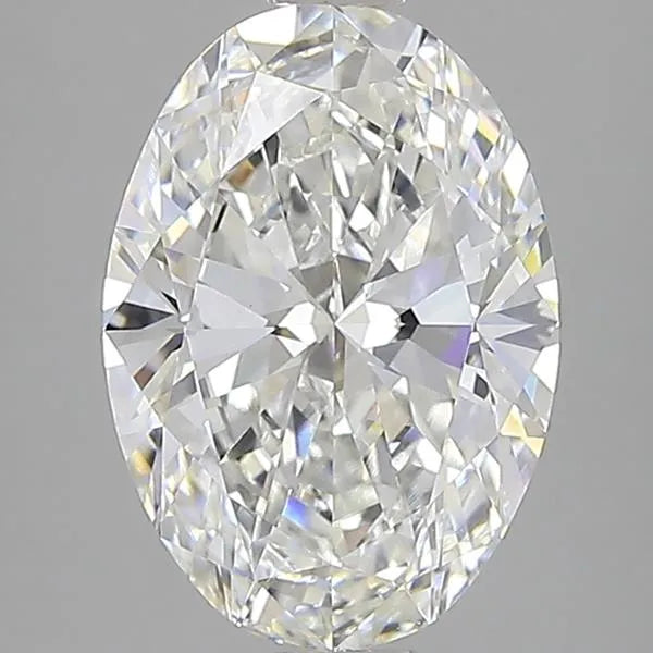 5.05ct Oval Lab Grown Diamond (Colour G, Clarity VS1, GIA Certified)