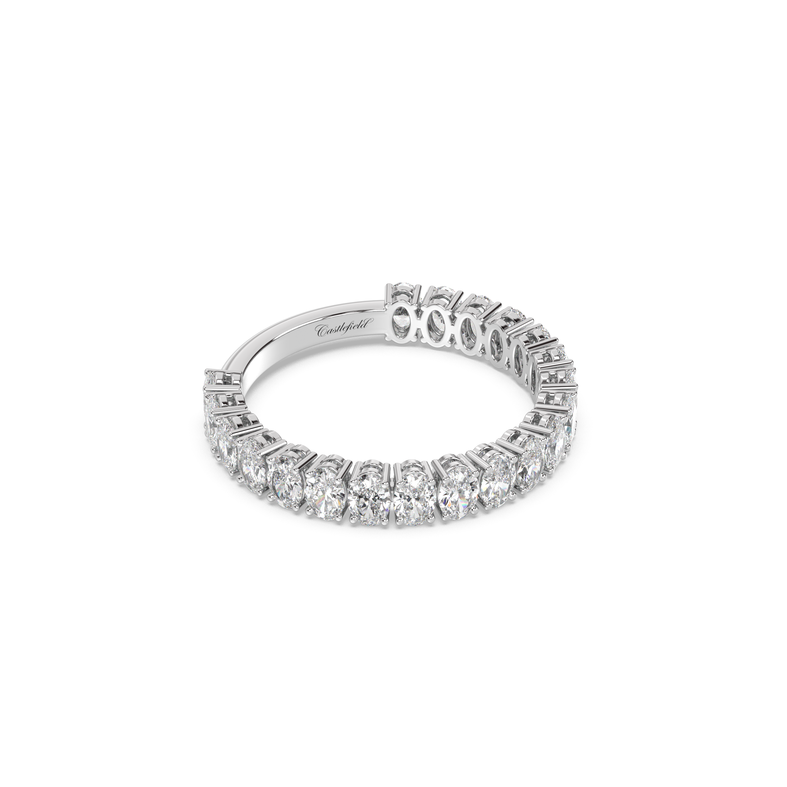 Signature Oval Eternity Band