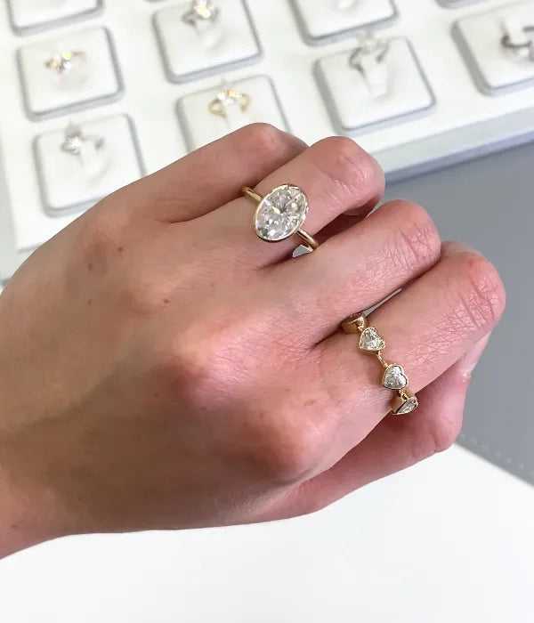 Classic Bezel Solitaire Engagement Ring