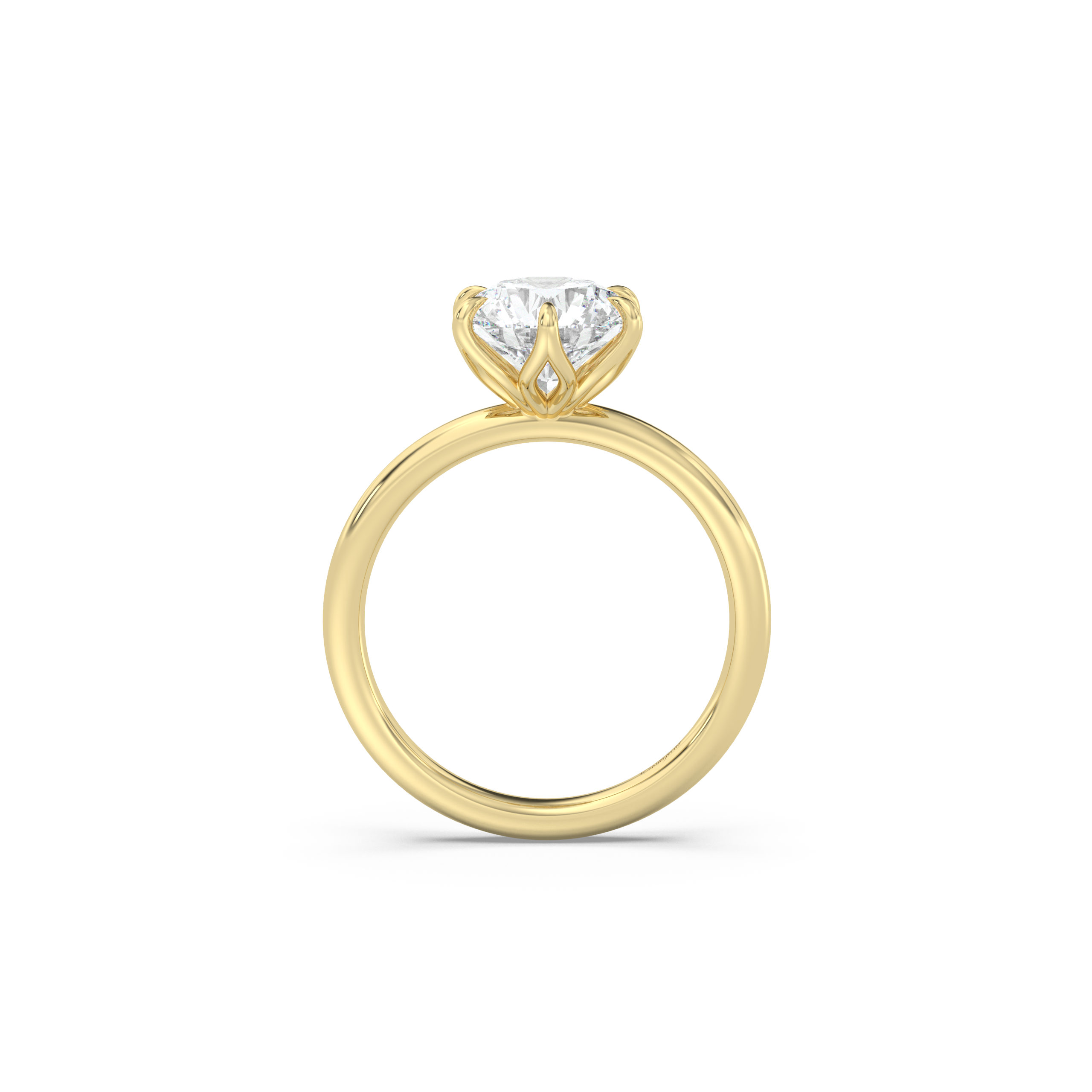 Classic Petal Diamond Ring