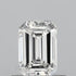 0.50ct Emerald Lab Grown Diamond (Colour F, Clarity VVS2, IGI Certified)