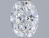 0.50ct Oval Lab Grown Diamond (Colour E, Clarity SI1, IGI Certified)