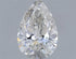 0.51ct Pear Lab Grown Diamond (Colour F, Clarity SI1, IGI Certified)