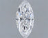 0.52ct Marquise Lab Grown Diamond (Colour D, Clarity VVS2, IGI Certified)