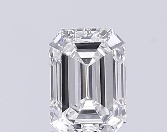 0.53ct Emerald Lab Grown Diamond (Colour K, Clarity VS2, IGI Certified)