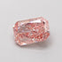0.69ct Radiant Lab Grown Diamond (Colour Fancy Intense Brownish Pink, Clarity VS1, IGI Certified)