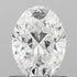 0.91ct Oval Lab Grown Diamond (Colour D, Clarity VS1, IGI Certified)