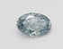 0.95ct Oval Lab Grown Diamond (Colour Fancy Vivid Blue, Clarity VVS2, IGI Certified)
