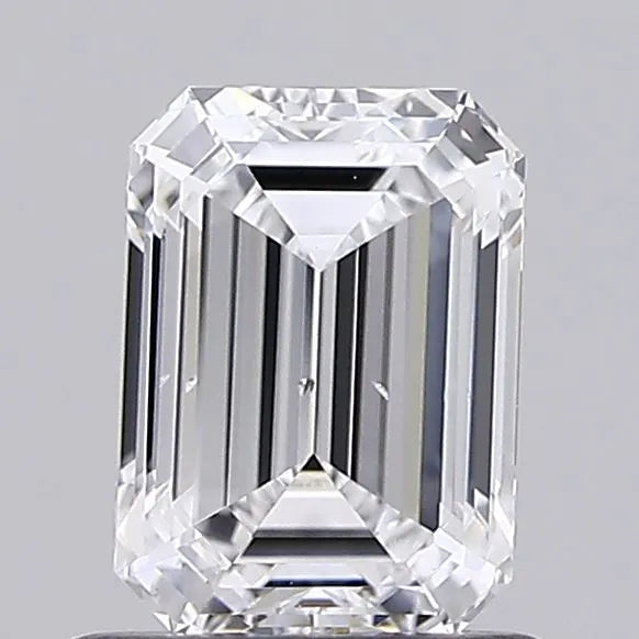 1.00ct Emerald Lab Grown Diamond (Colour D, Clarity SI1, IGI Certified)