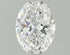 1.00ct Oval Lab Grown Diamond (Colour F, Clarity SI1, IGI Certified)