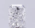 1.00ct Radiant Lab Grown Diamond (Colour D, Clarity SI1, IGI Certified)