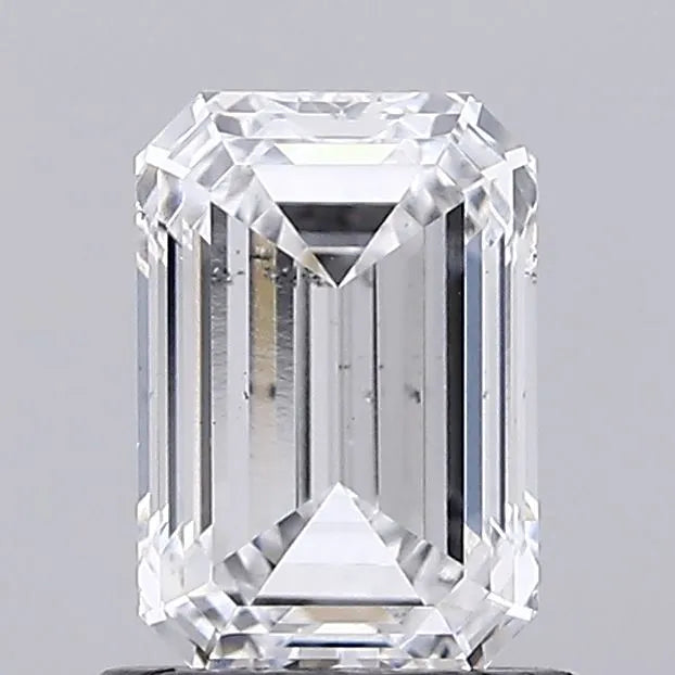 1.01ct Emerald Lab Grown Diamond (Colour D, Clarity SI1, IGI Certified)