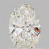 1.01ct Oval Lab Grown Diamond (Colour G, Clarity VS1, IGI Certified)