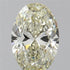 1.01ct Oval Natural Diamond (Colour K, Clarity SI1, Cut VG, IGI Certified)