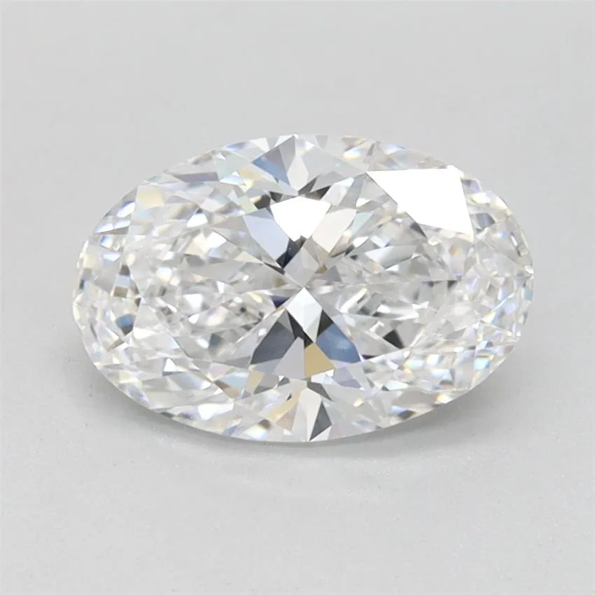 1.02ct Oval Lab Grown Diamond (Colour D, Clarity IF, IGI Certified)