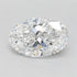 1.02ct Oval Lab Grown Diamond (Colour D, Clarity IF, IGI Certified)