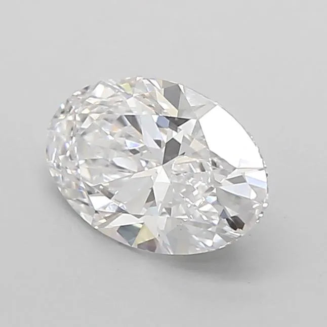 1.02ct Oval Lab Grown Diamond (Colour D, Clarity VVS2, IGI Certified)