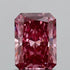 1.04ct Radiant Lab Grown Diamond (Colour Fancy Intense Brownish Pink, Clarity VS1, IGI Certified)