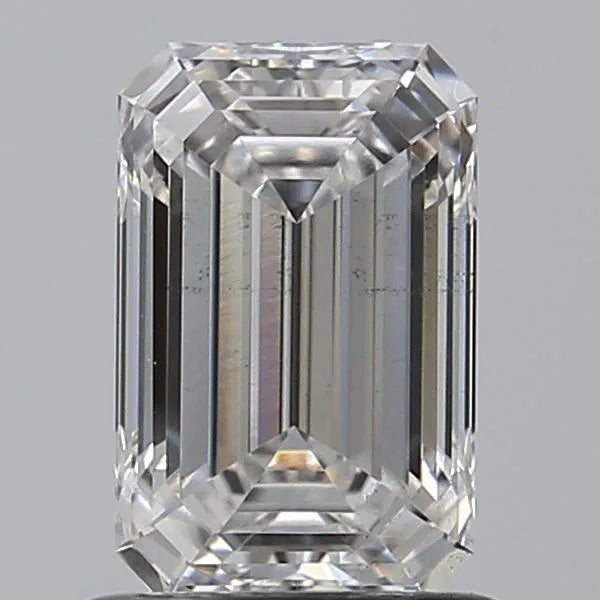 1.05ct Emerald Lab Grown Diamond (Colour G, Clarity SI1, IGI Certified)
