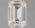 1.05ct Emerald Lab Grown Diamond (Colour H, Clarity VS2, IGI Certified)