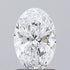 1.10ct Oval Lab Grown Diamond (Colour D, Clarity VVS1, IGI Certified)