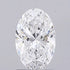 1.12ct Oval Lab Grown Diamond (Colour D, Clarity VS1, IGI Certified)