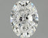 1.18ct Oval Lab Grown Diamond (Colour D, Clarity VS2, IGI Certified)