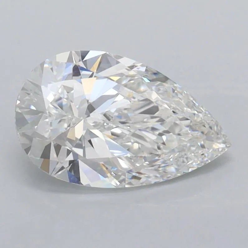 1.23ct Pear Lab Grown Diamond (Colour E, Clarity VVS1, IGI Certified)