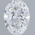 1.35ct Oval Lab Grown Diamond (Colour D, Clarity VS1, IGI Certified)