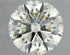 1.36ct Round Natural Diamond (Colour K, Clarity VS1, Cut EX, IGI Certified)