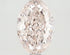 1.38ct Oval Lab Grown Diamond (Colour Fancy Pink, Clarity VVS2, IGI Certified)