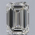 1.40ct Emerald Lab Grown Diamond (Colour G, Clarity VS2, IGI Certified)