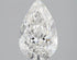 1.51ct Pear Lab Grown Diamond (Colour E, Clarity SI1, IGI Certified)